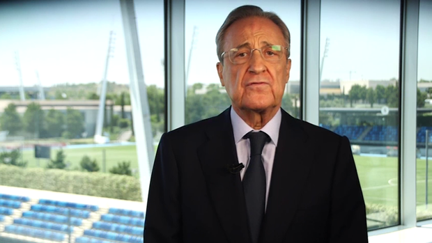 Florentino Pérez y Enrique Cerezo: Madrid va a demostrar de nuevo su solidaridad