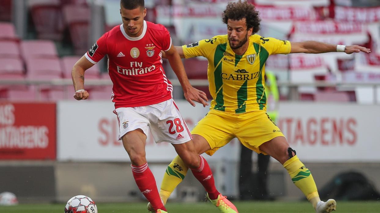 Weigl, en el partido ante el Tondela