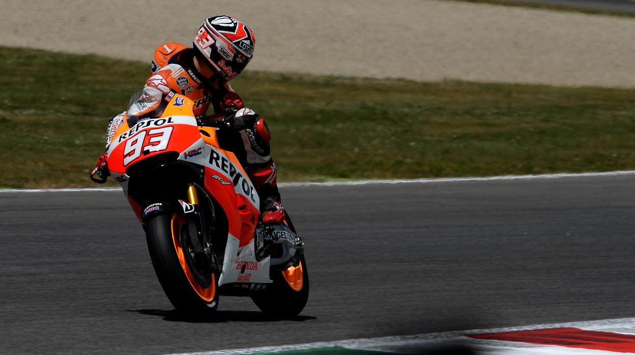 Marc Márquez, en Mugello