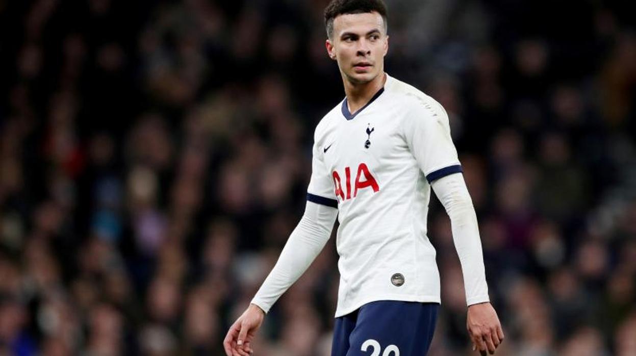 Dele Alli, en un partido del Tottenham