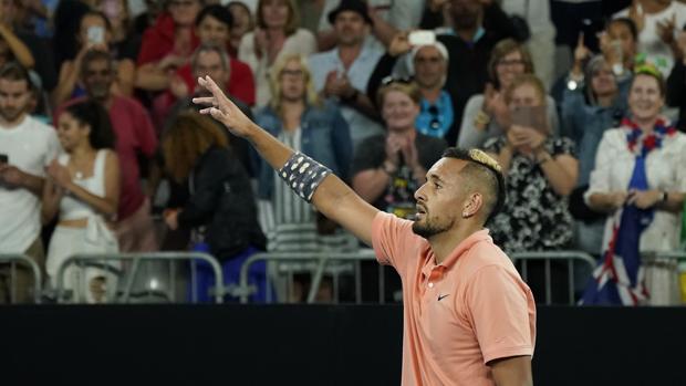 Kyrgios carga contra el US Open