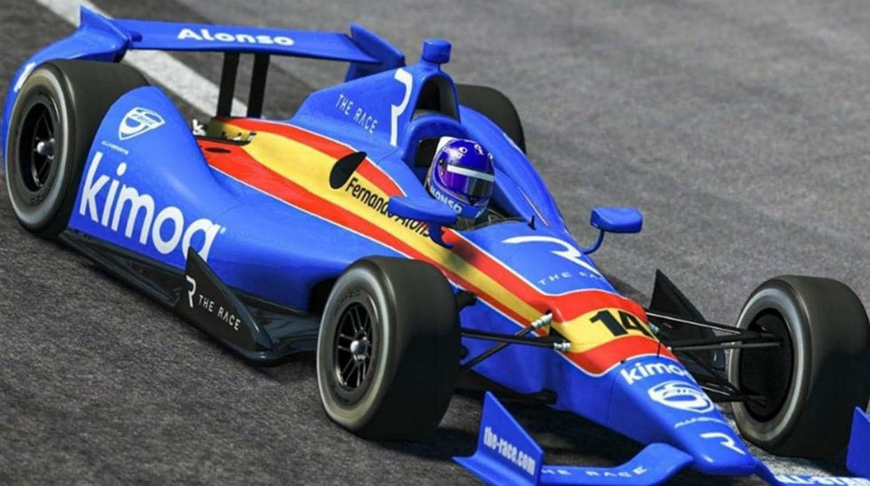 En directo: Fernando Alonso busca seguir líder en el Indy 500 virtual