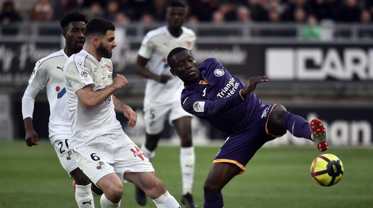 Un partido entre el Toulouse y el Amiens de esta temporada