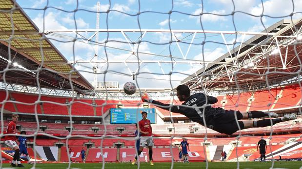 El Chelsea, a la final de la FA Cup tras batir a un manso United y un De Gea sin suerte