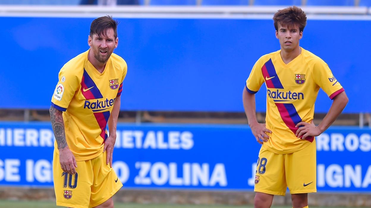 Messi, en el partido ante el Alavés