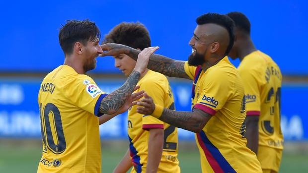 Gol de Messi (0-5) en el Alavés 0-5 Barcelona