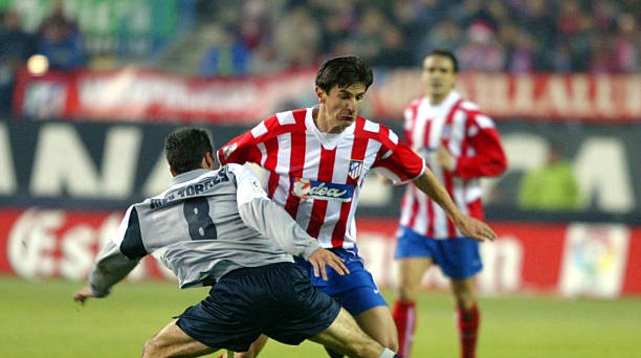 Dejan Stankovic durante su etapa en el Atlético.