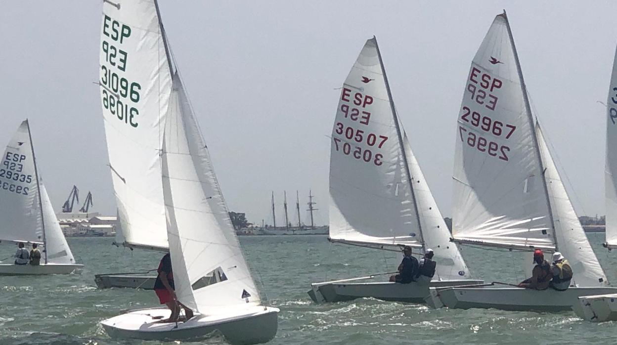 El campeonato se celebró en las aguas de la Bahía de Cádiz.