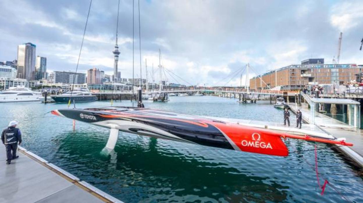 El «Stars&amp;Stripes» no podrá competir con el primer barco de Nueva Zelanda