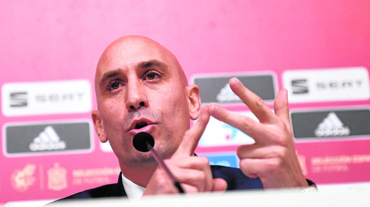 Luis Rubiales, presidente de la RFEF