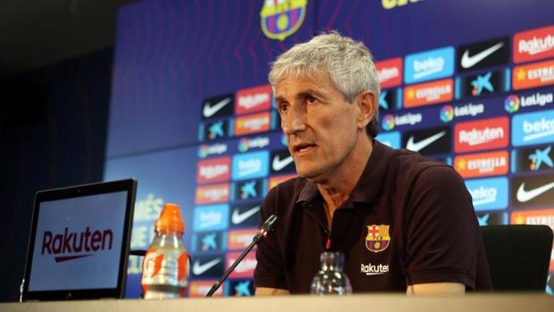 Setién: «No se me ha pasado por la cabeza que sea mi último partido»