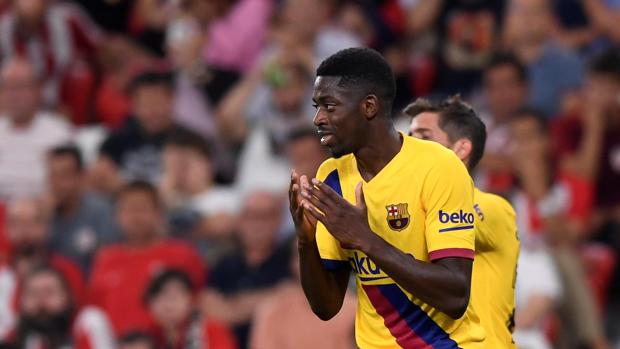 Setién se lleva a Dembelé para la aventura en Lisboa