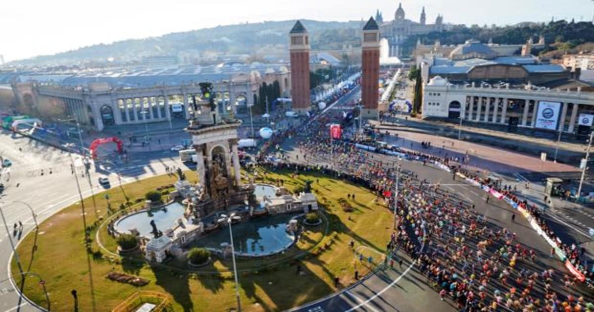 Cancelan el maratón de Barcelona