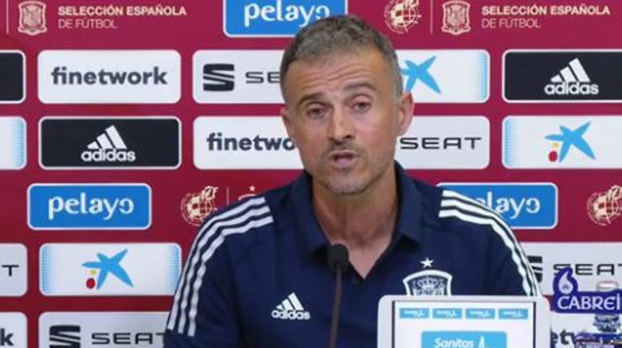 Sigue la rueda de prensa de Luis Enrique