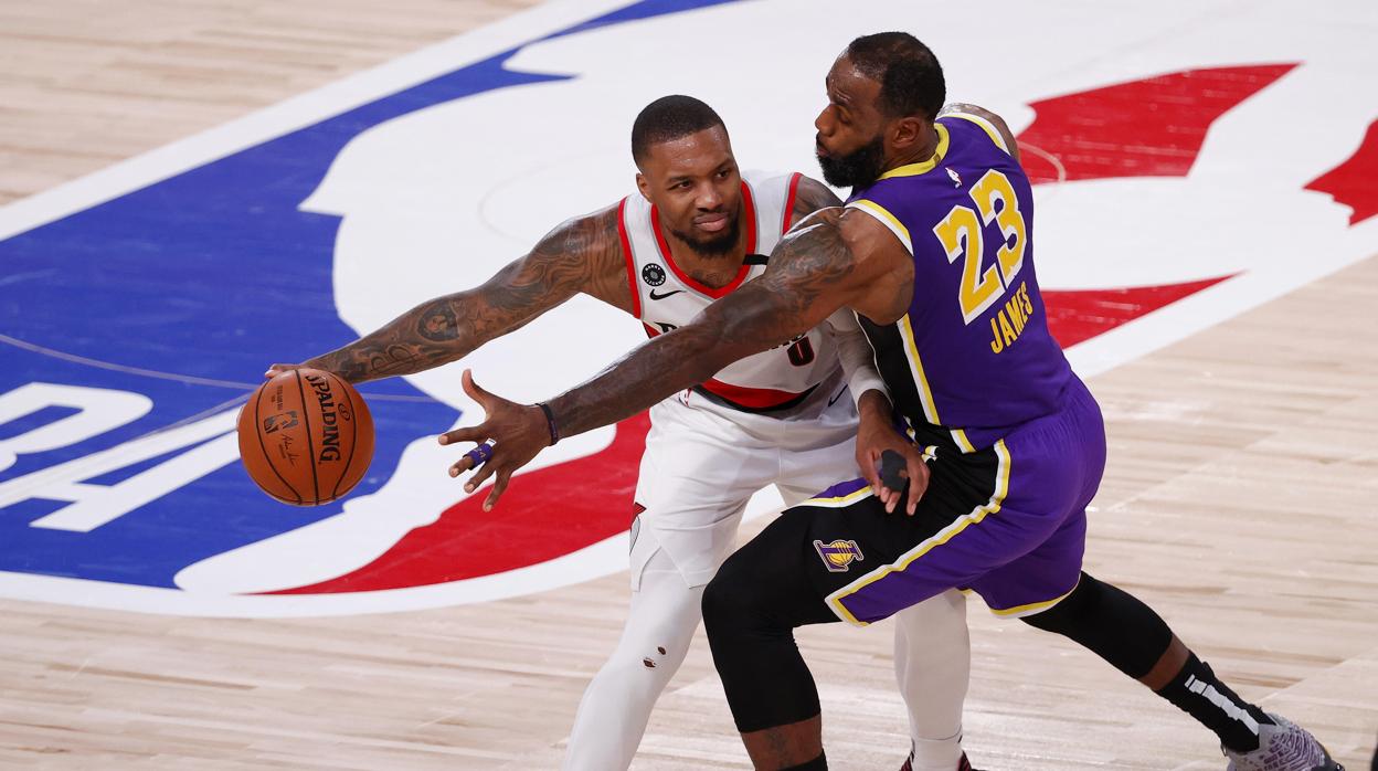 Los Angeles Lakers-Portland Trail Blazers