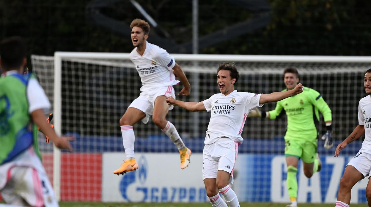 Raúl hace historia en la Youth League