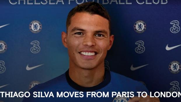 Thiago Silva, nuevo jugador del Chelsea