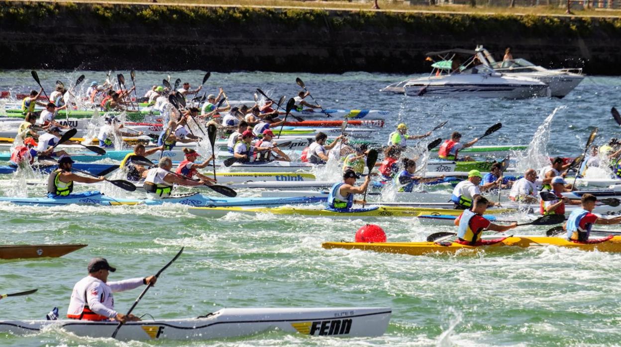 El sábado, Trofeo Internacional de Kayak de Mar Concello de Vigo