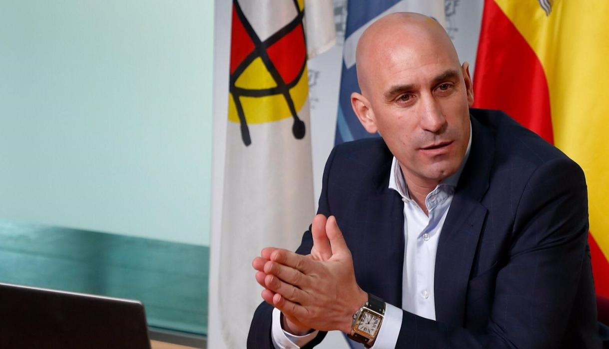 Luis Rubiales, presidente de la Federación Española de Fútbol