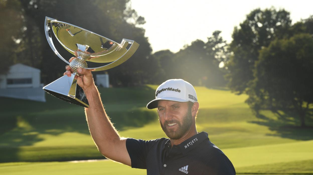 Dustin Johnson conquista su primera FedEx Cup y Jon Rahm termina cuarto