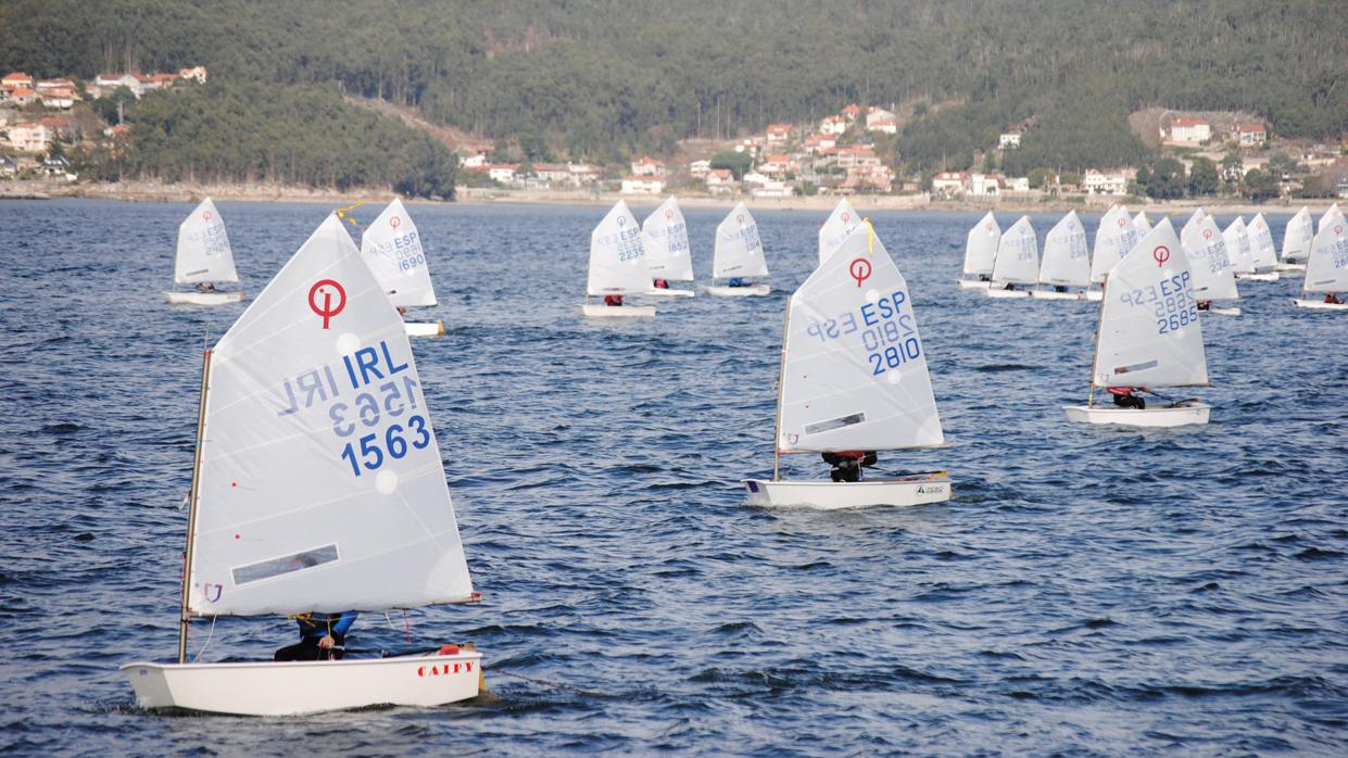 El Trofeo Concello de Marín de Optimist, el fin de semana en la Ría de Pontevedra