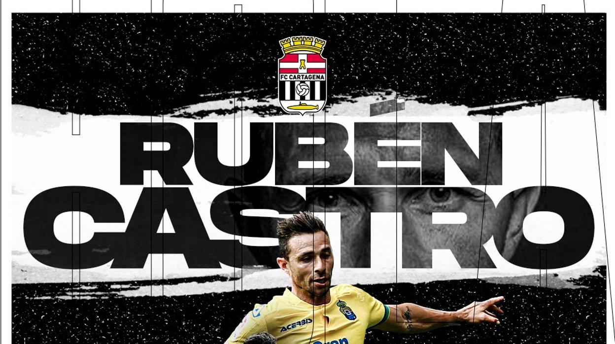 Rubén Castero, nuevo jugador del Cartagena