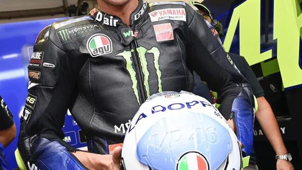 La divertida explicación de Valentino Rossi sobre la viagra de su casco