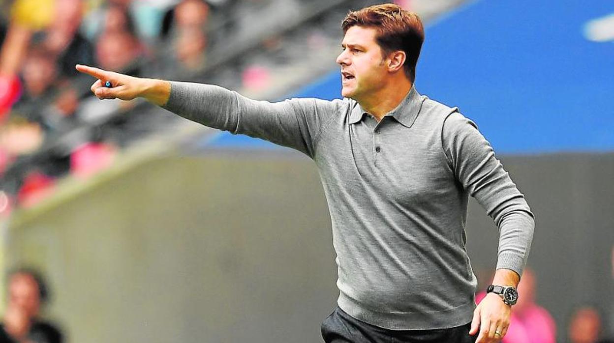 Mauricio Pochettino, durante un partido