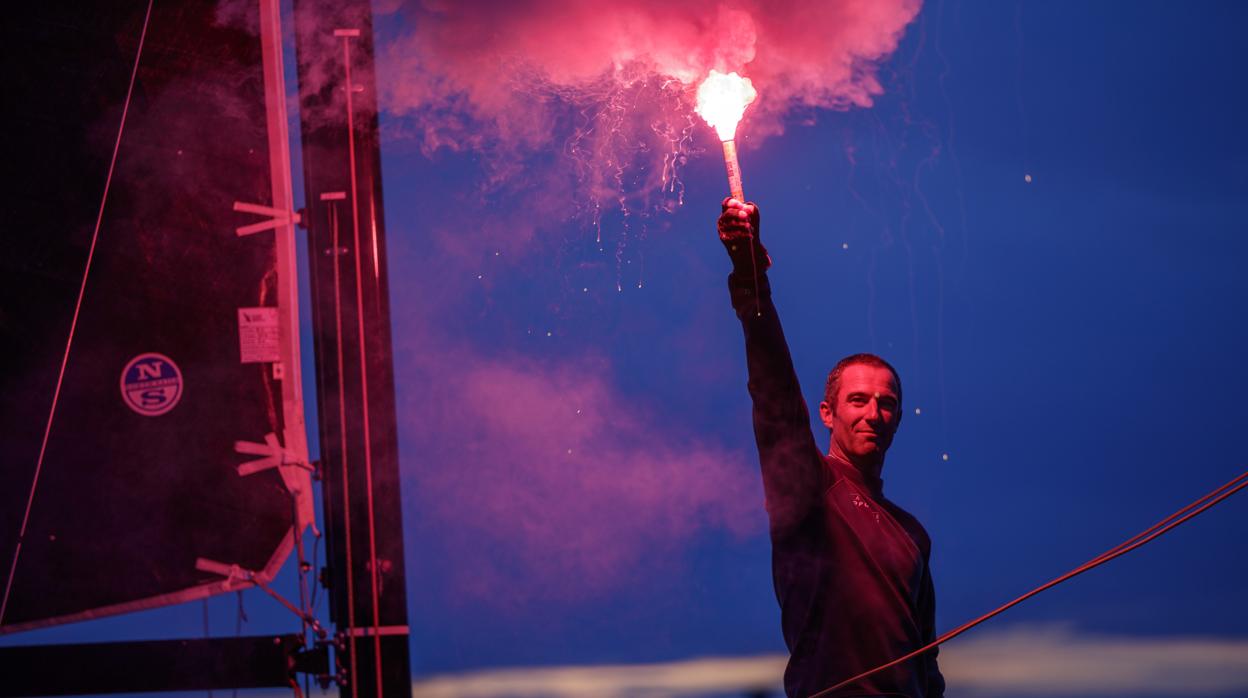 Armel Le Cléac&#039;h gana por tercera vez la Solitaire du Figaro