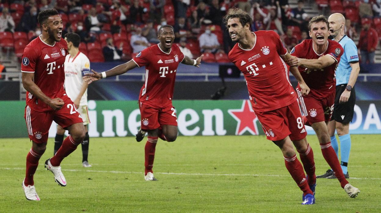 Un gol de Javi Martínez en la prórroga da la Supercopa de Europa al Bayern