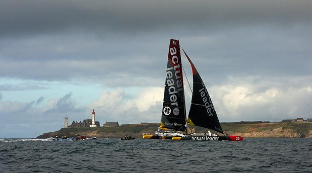 32 días de regata a bordo del Ultim «Actual-Leader»