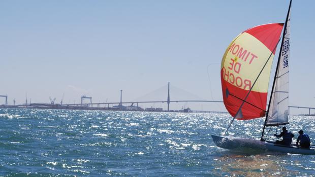 «Sayula», líder provisional del Trofeo Gipsy 1927 Flying Dutchman