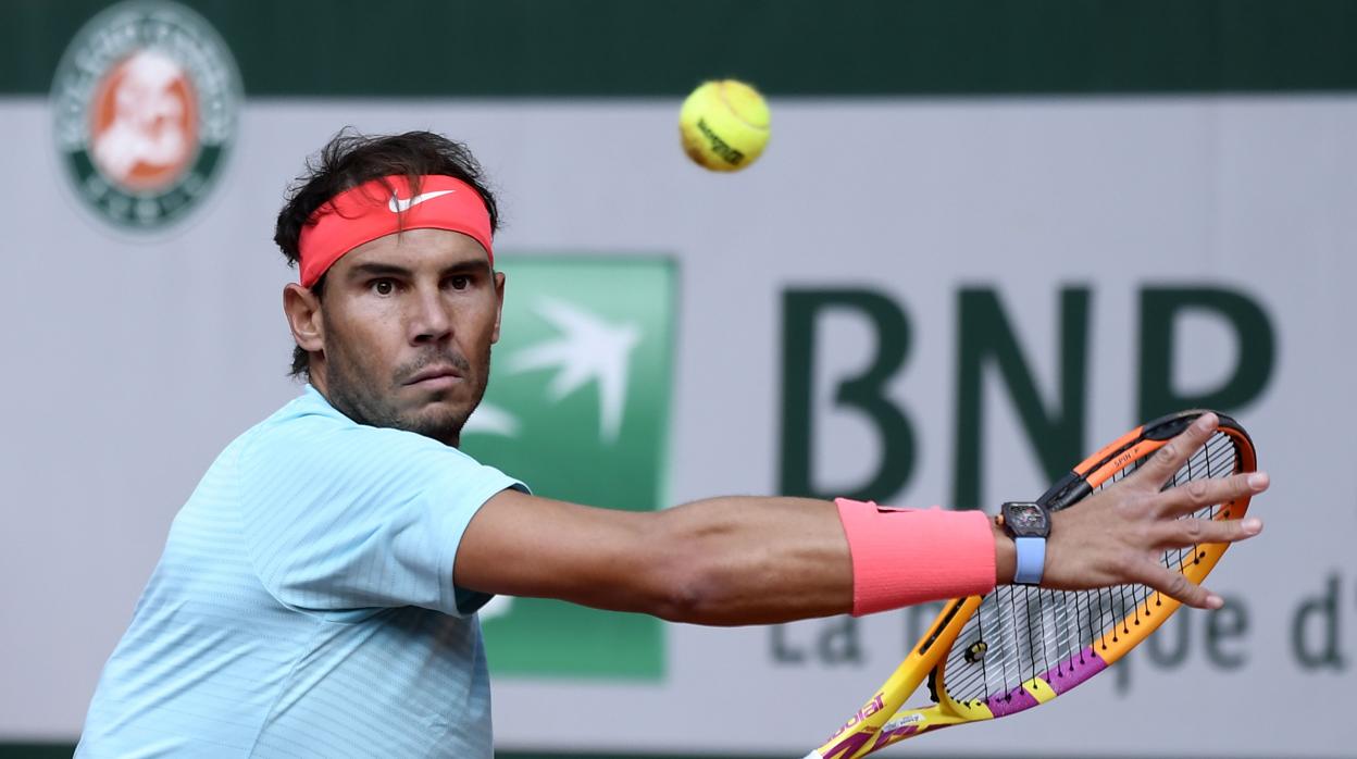 Nadal, en su duelo ante Korda