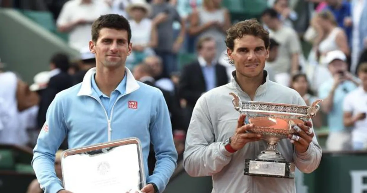 Djokovic y Nadal, en Roland Garros 2014