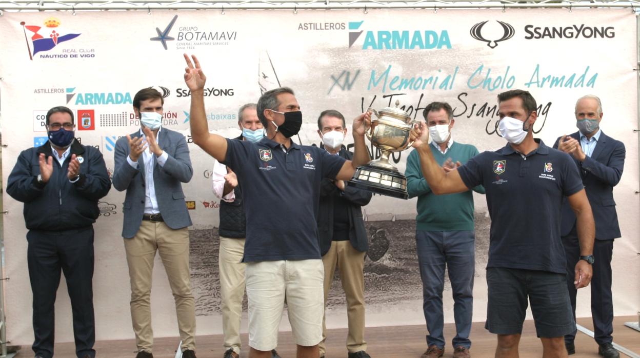 Gustavo y Rafael Del Castillo campeones de España de Snipe