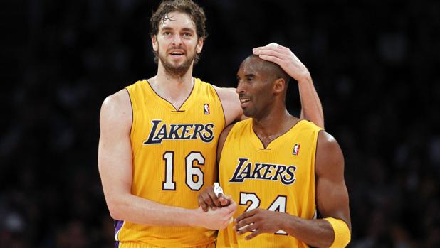 Pau Gasol recuerda a Kobe Bryant en el título de los Lakers: «Esto es para ti, hermano»