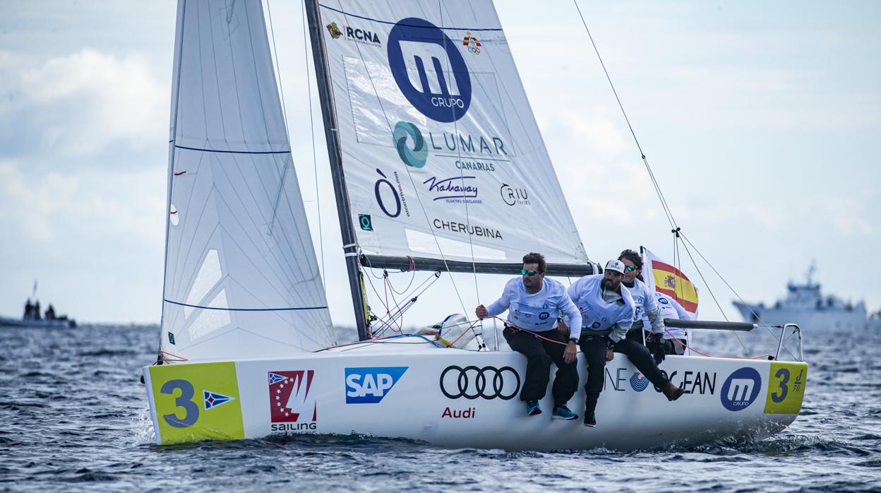 El RCN Arrecife-Grupo Martínez baja a la sexta posición de la Sailing Champions League