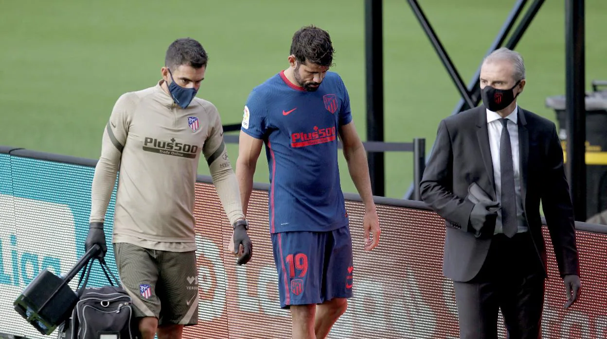 Diego Costa sufre una lesión muscular y no jugará ante el Bayern