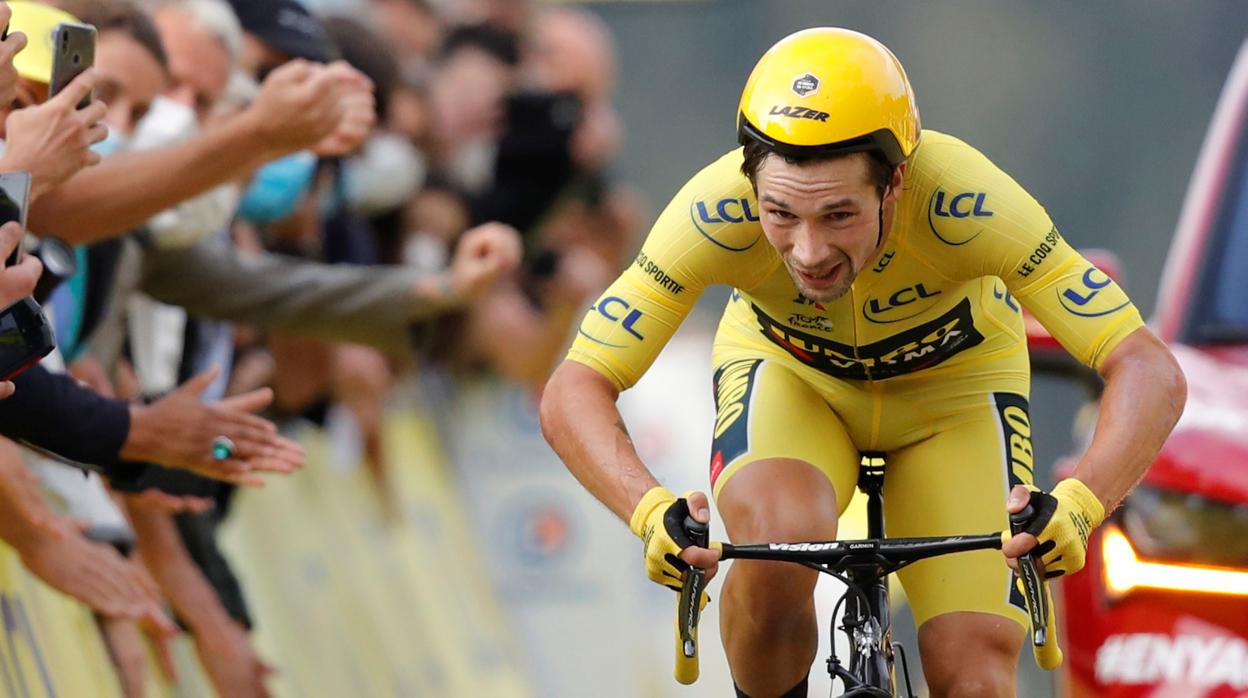 Roglic, del dolor del Tour al dorsal 1 de la Vuelta