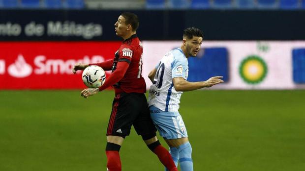 El Mirandés frena al Málaga