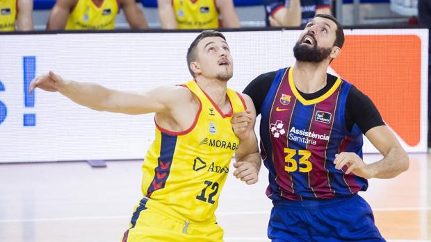 El regreso de Mirotic impulsa al Barcelona