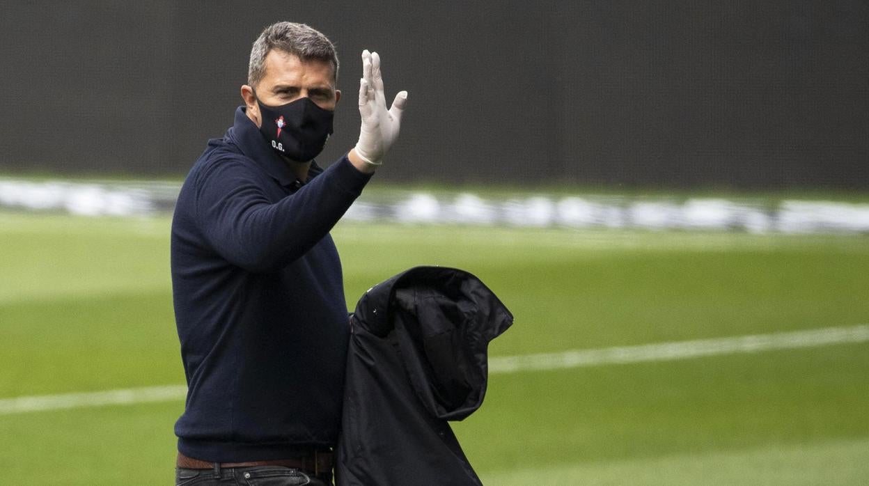 Óscar García, del Celta, primer entrenador despedido este curso en Primera