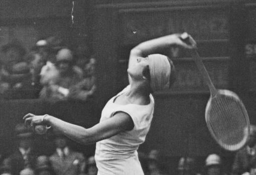 Lili Álvarez, en Wimbledon