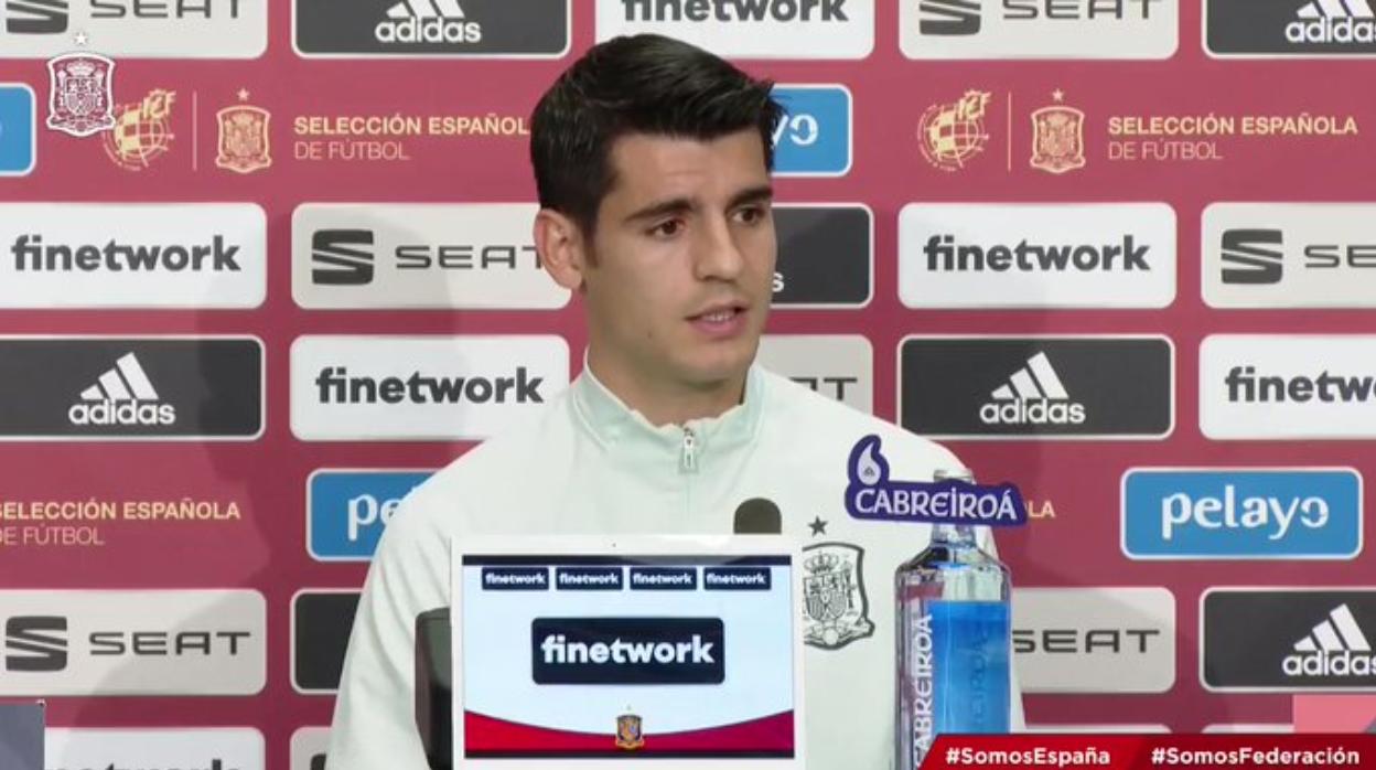 Morata: «Claro que pienso que puedo ser el goleador de España»