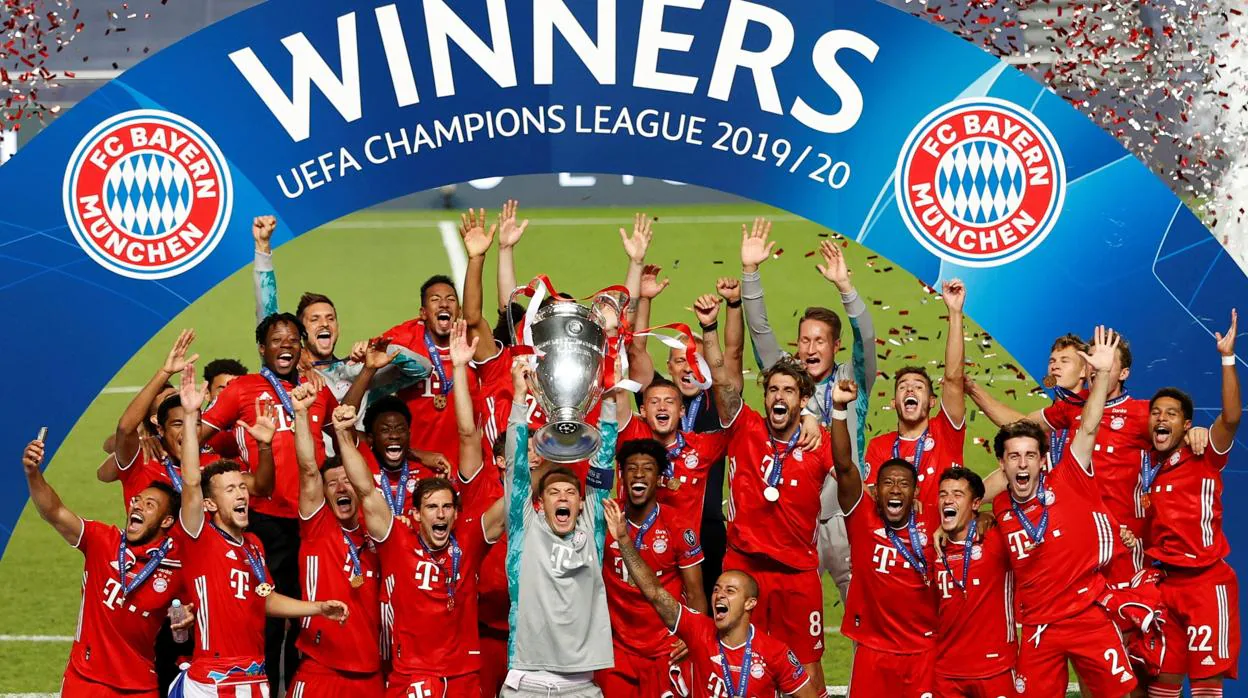 El Bayern Múnich, vigente campeón de Europa