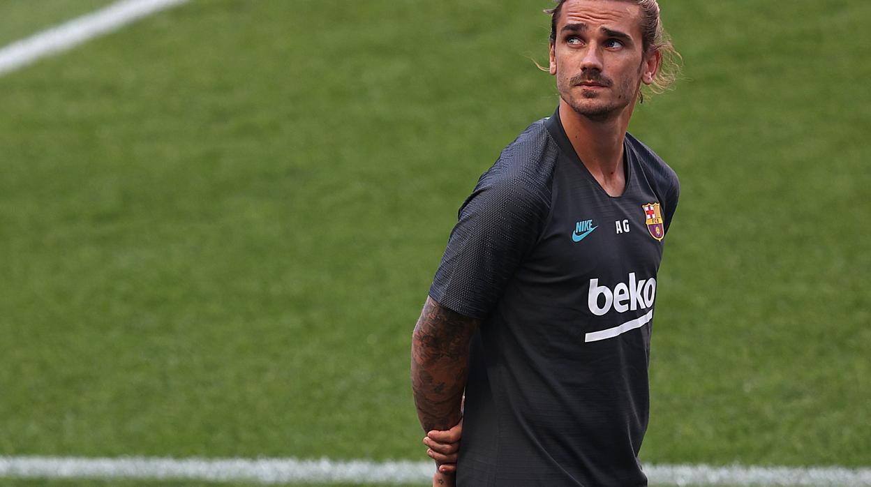 Antoine Griezmann, jugador del Barcelona,. visita hoy al Atlético, su anterior equipo