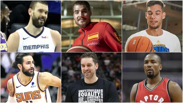 ¿En qué equipos jugarán los españoles de la NBA la próxima temporada?