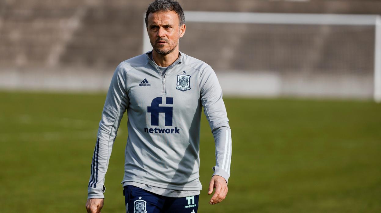 Luis Enrique, seleccionador español de fútbol