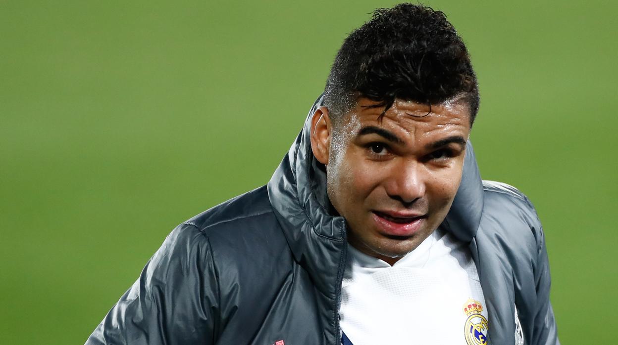 Casemiro, exhausto tras el derbi