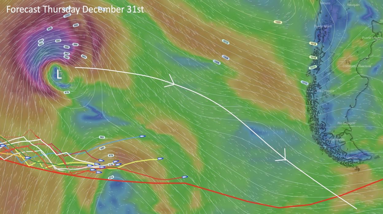 Arribando Le Cam obtiene mejor ángulo de viento sobre los IMOCA con “foils”